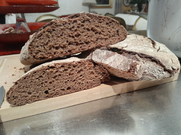 Whole Wheat Rye and Kombucha Bread - 