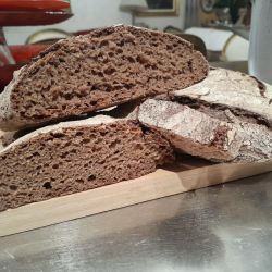 Whole Wheat Rye and Kombucha Bread