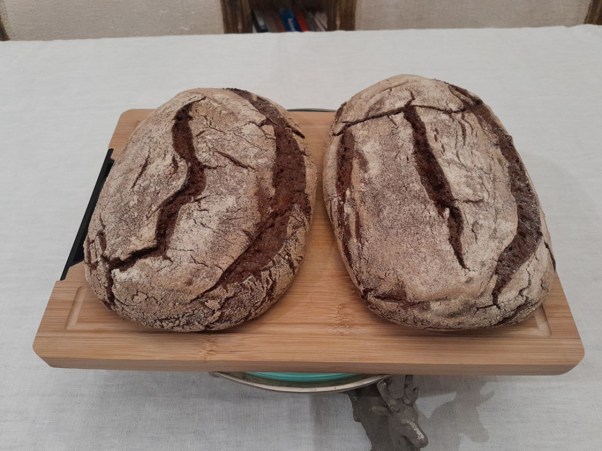 Pane di Segale Integrale e Kombucha